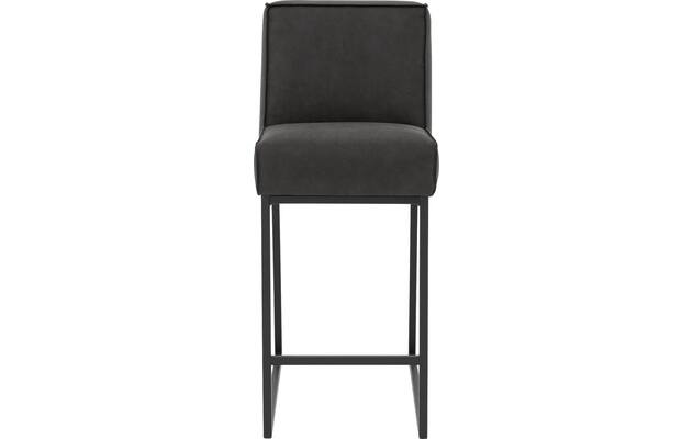 Goossens excellent barkruk tom grijs micro leer - 8215136-04