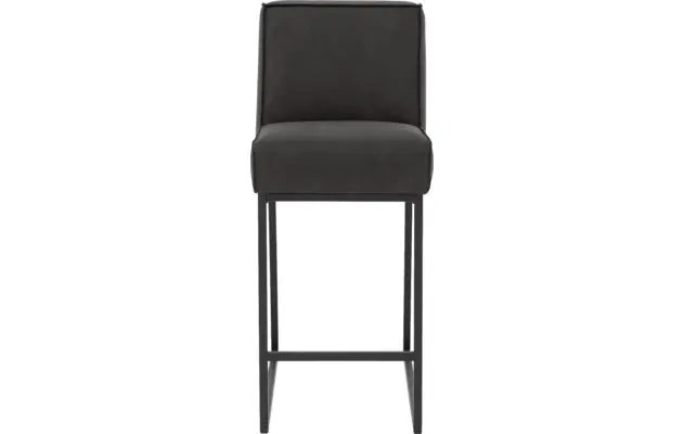 Goossens excellent barkruk tom grijs micro leer - 8215136-04