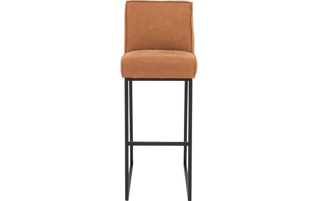 Goossens excellent barkruk tom bruin leer - 8215144-03