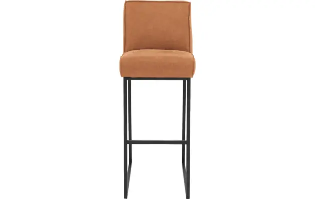 Goossens excellent barkruk tom bruin leer - 8215144-03