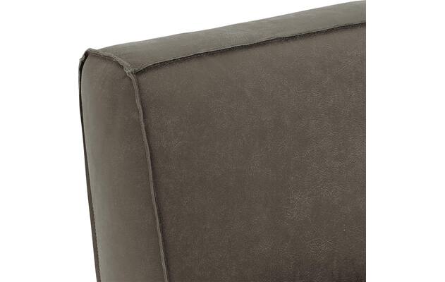 Goossens excellent barkruk tom grijs leer - 8215145-06