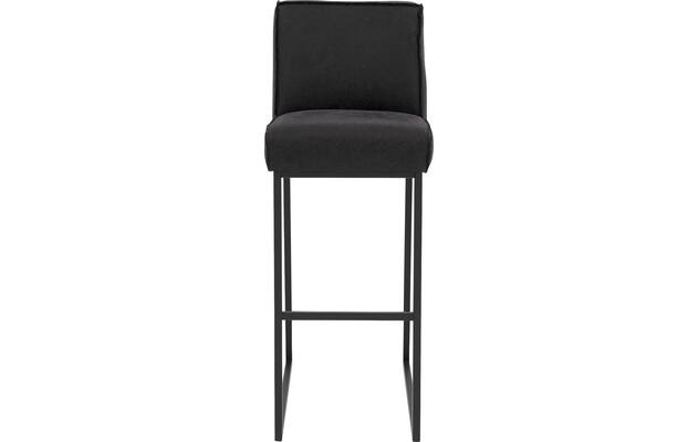 Goossens excellent barkruk tom zwart leer - 8215147-03
