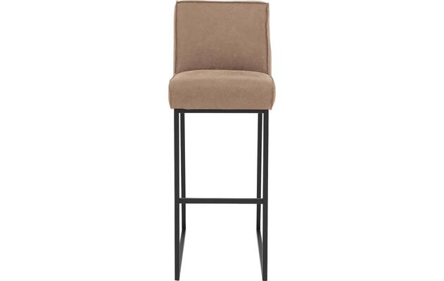 Goossens excellent barkruk tom bruin leer - 8215149-03
