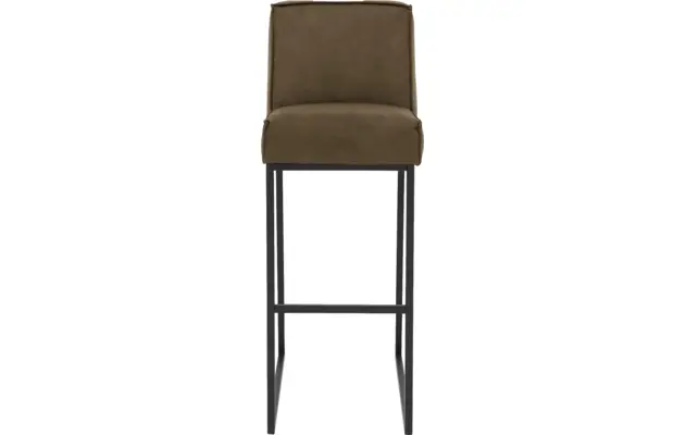 Goossens excellent barkruk tom groen micro leer - 8215153-03