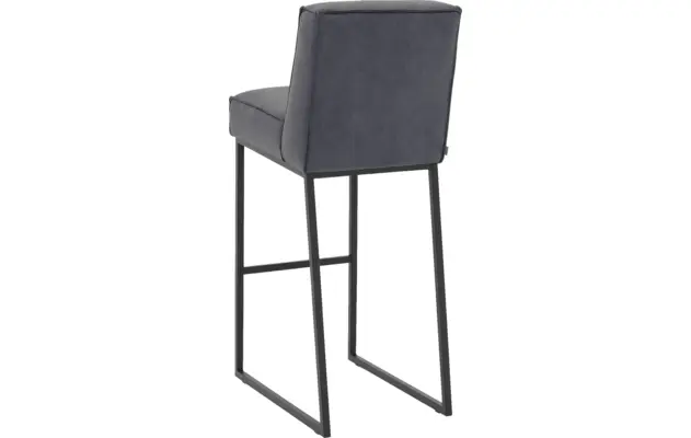 Goossens excellent barkruk tom blauw micro leer - 8215155-02