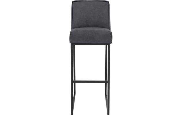 Goossens excellent barkruk tom blauw micro leer - 8215155-03