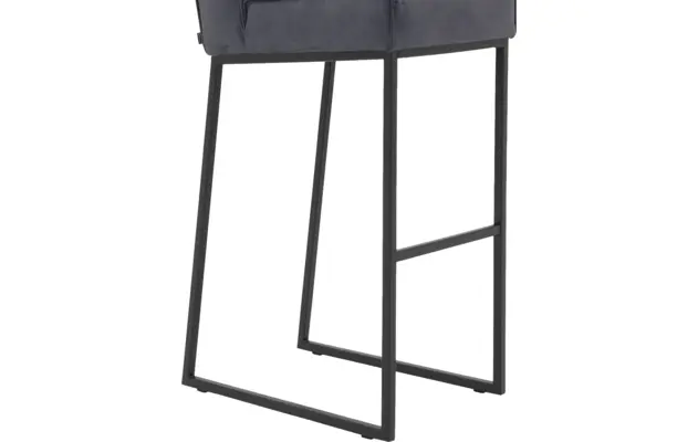 Goossens excellent barkruk tom blauw micro leer - 8215155-04