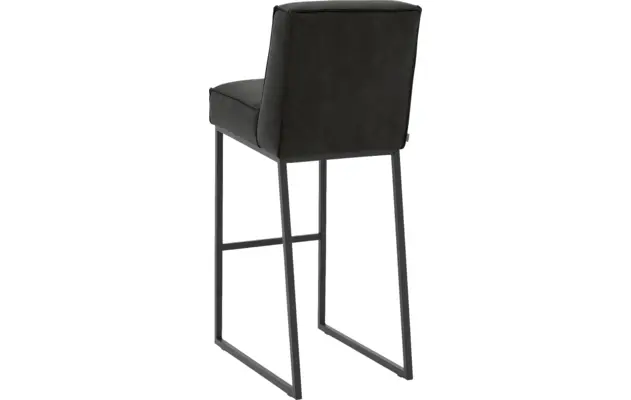 Goossens excellent barkruk tom grijs micro leer - 8215156-02
