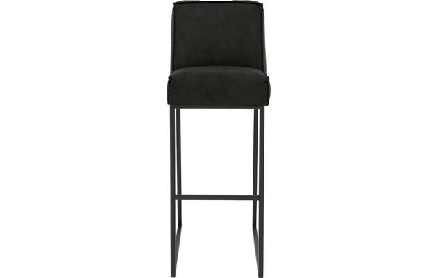 Goossens excellent barkruk tom grijs micro leer - 8215156-03