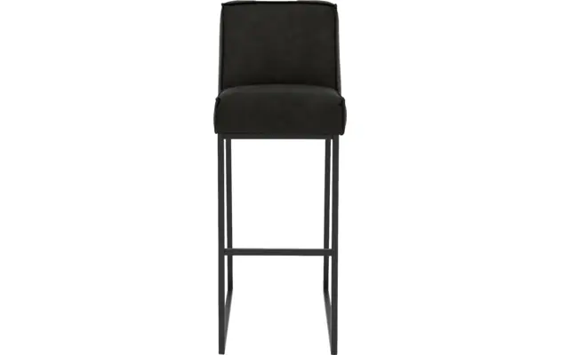 Goossens excellent barkruk tom grijs micro leer - 8215156-03
