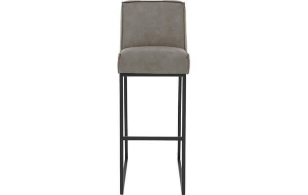 Goossens excellent barkruk tom grijs micro leer - 8215157-03