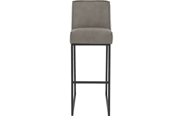 Goossens excellent barkruk tom grijs micro leer - 8215157-03