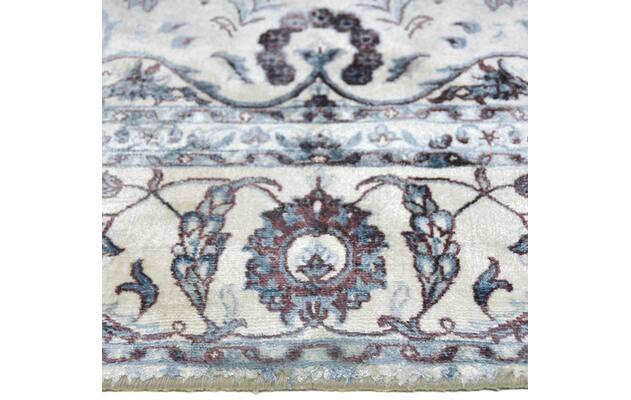 Goossens tapijt lexi blauw viscose - 8215441-02