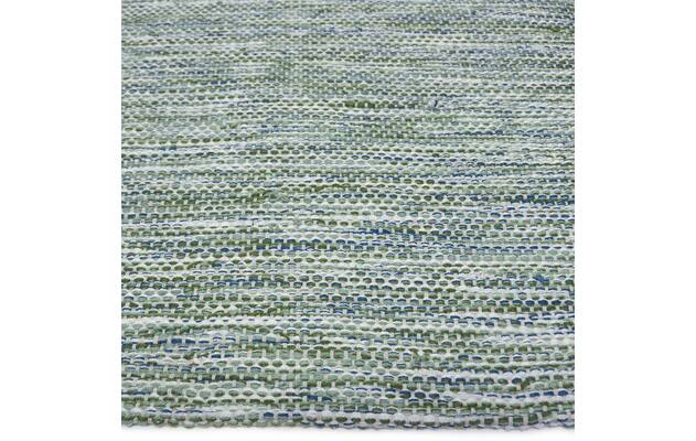 Goossens basic tapijt tealo groen katoen - 8215463-03