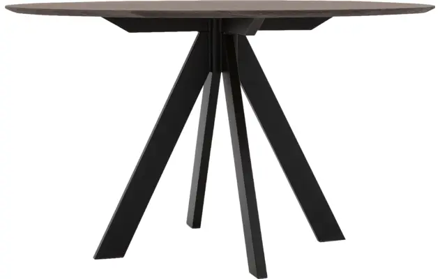 Goossens excellent eettafel uniek donker bruin eiken - 8215661-03