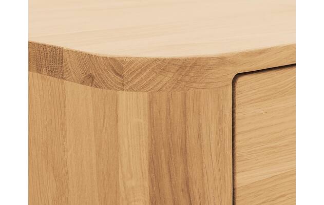 Goossens dressoir bjarte blank eiken - 8215671-04