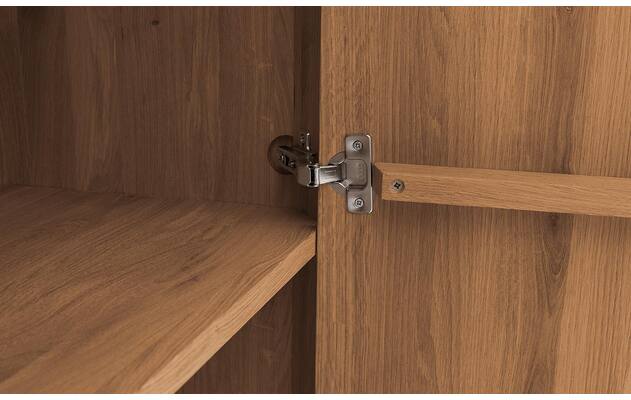 Goossens opbergkast bjarte blank eiken - 8215709-05