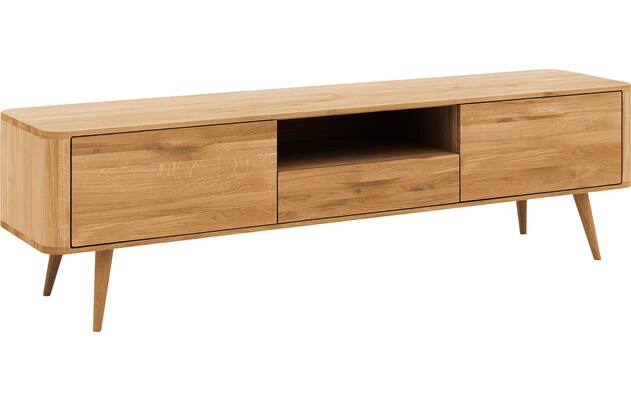 Goossens tv dressoir bjarte blank eiken - 8215725-03