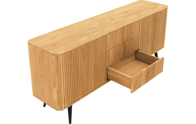 Goossens dressoir seppe blank eiken - 8215868-03