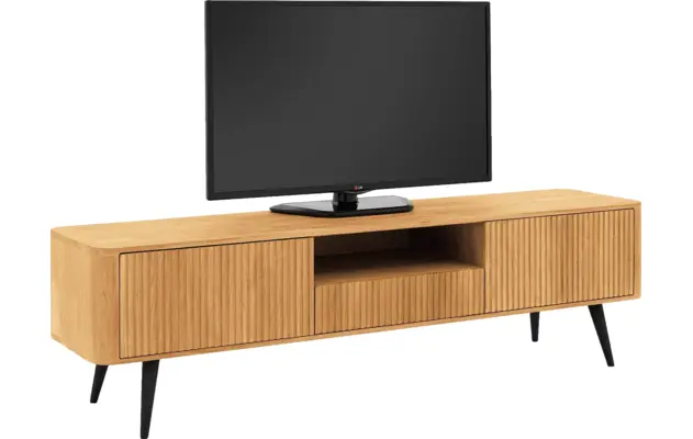 Goossens tv meubel seppe blank eiken - 8215878-04
