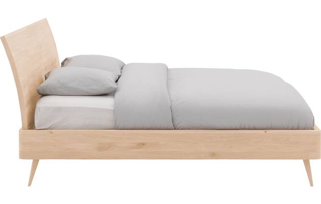 Goossens excellent bedframe dodge wit eiken - 8215947-04-A