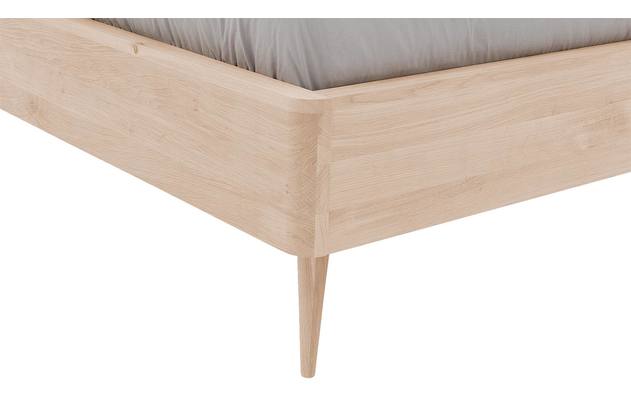 Goossens excellent bedframe dodge wit eiken - 8215948-06-A