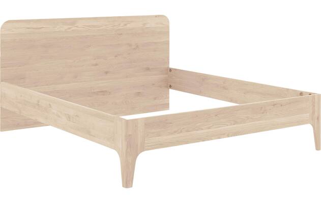 Goossens excellent bedframe curve wit eiken - 8217810-05