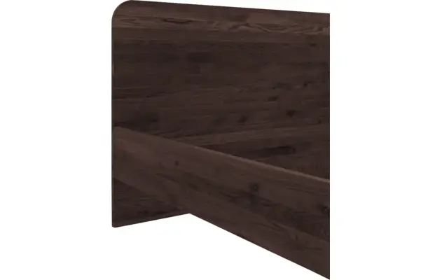 Goossens excellent bedframe curve donker bruin eiken - 8217813-10