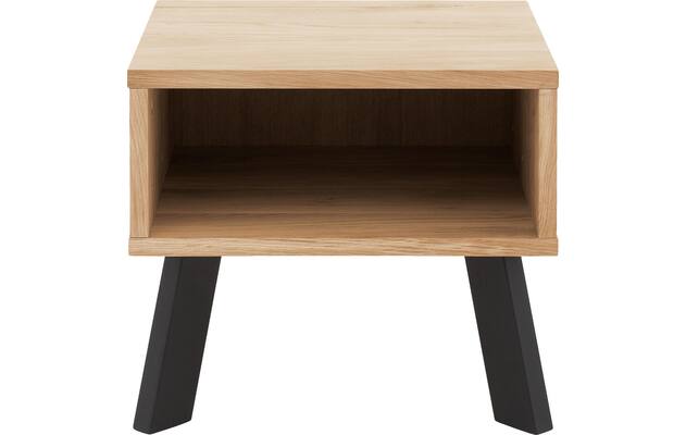 Goossens nachtkastje mud blank eiken - 8217829-02