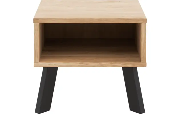 Goossens nachtkastje mud blank eiken - 8217829-02