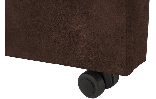 Goossens eetkamerstoel oliver bruin microvezel - 8217916-06