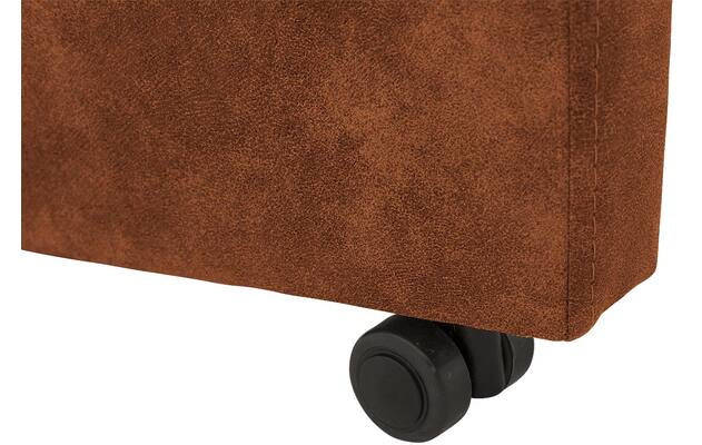 Goossens eetkamerstoel oliver bruin microvezel - 8217920-06