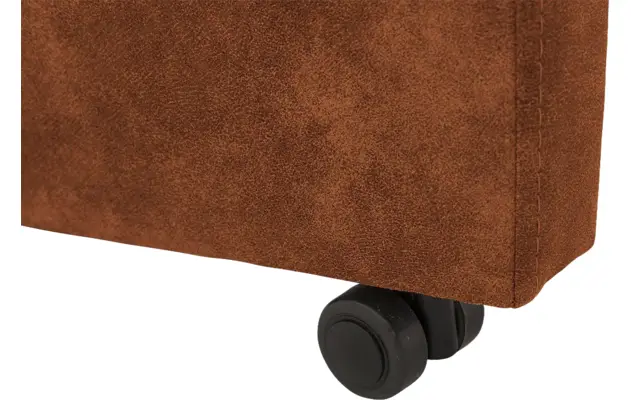Goossens eetkamerstoel oliver bruin microvezel - 8217929-06