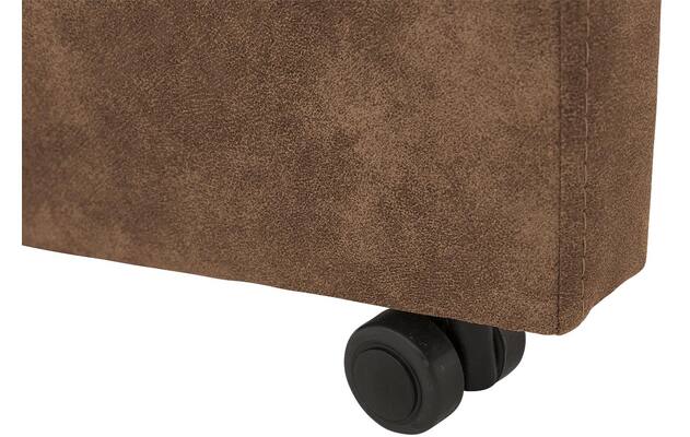 Goossens eetkamerstoel oliver bruin microvezel - 8217934-06