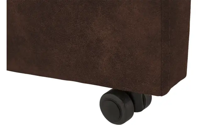 Goossens eetkamerstoel oliver bruin microvezel - 8217941-06