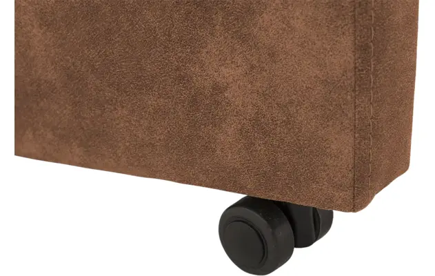 Goossens eetkamerstoel oliver bruin microvezel - 8217942-06