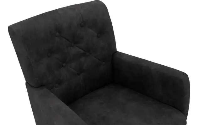 Goossens eetkamerstoel oliver grijs microvezel - 8217947-05