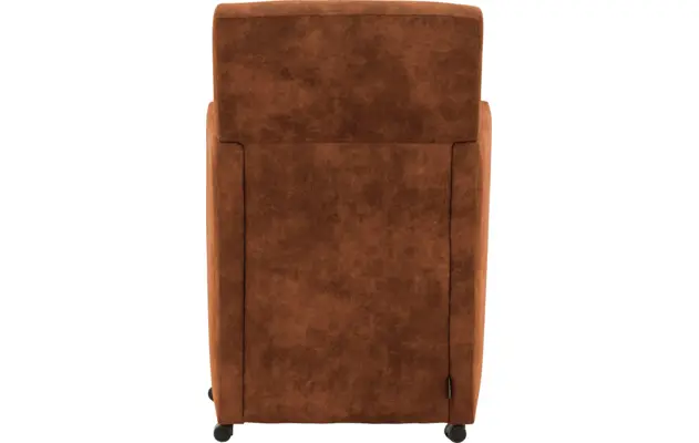 Goossens eetkamerstoel oliver bruin microvezel - 8217948-04