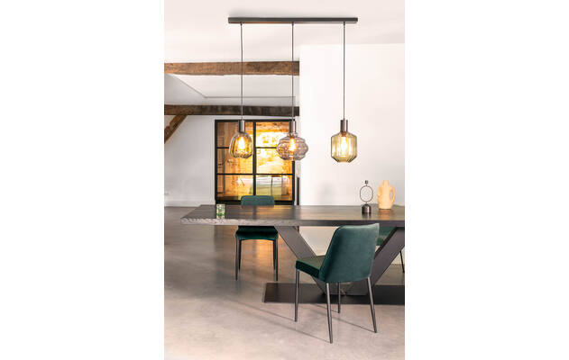 Goossens hanglamp musik zwart metaal - 8218718-01