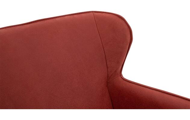 Goossens excellent eetkamerstoel leogang rood leer - 8218724-07