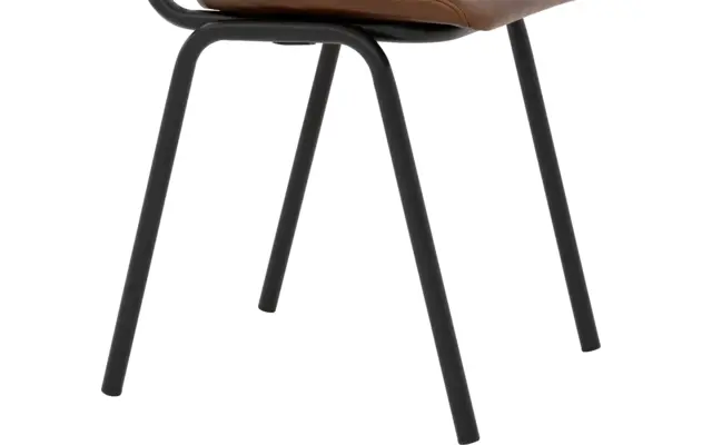 Goossens eetkamerstoel chaplin bruin leer - 8219153-05