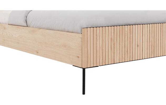 Goossens bedframe capelli wit eiken - 8219217-05