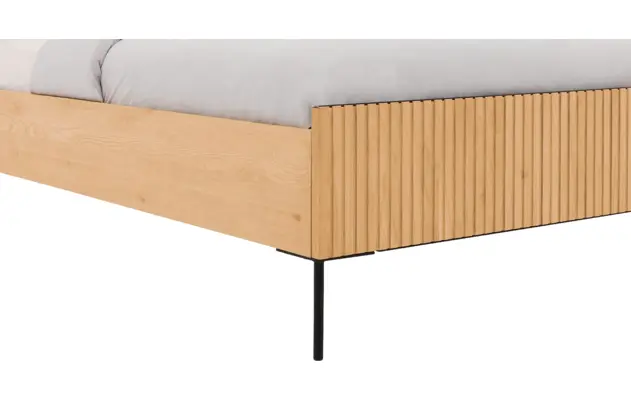 Goossens bedframe capelli blank eiken - 8219218-05