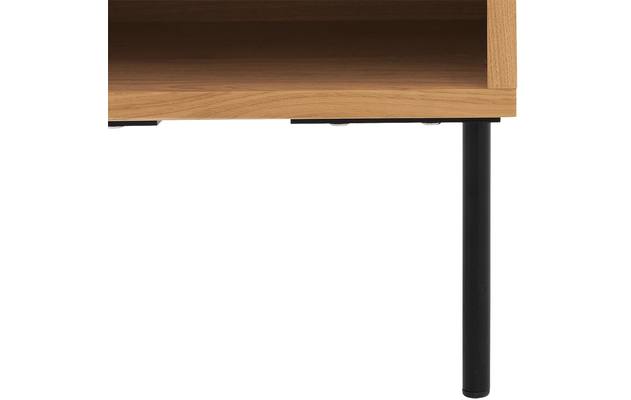 Goossens nachtkastje capelli blank eiken - 8219227-04