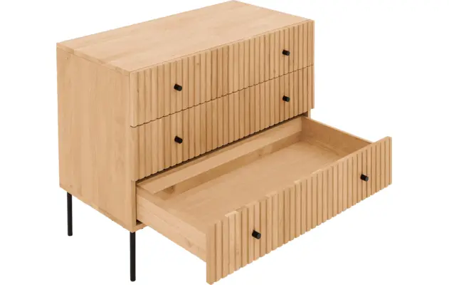 Goossens ladekast capelli blank eiken - 8219236-05