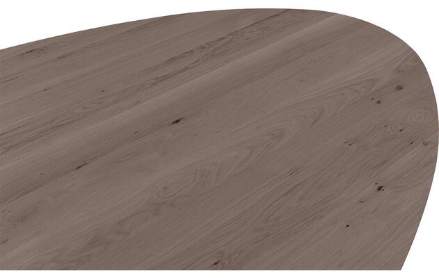 Goossens excellent eettafel gs 1302 donker bruin eiken - 8219379-05