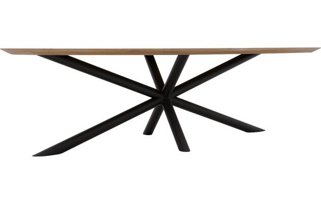 Goossens excellent eettafel gs 1302 blank eiken - 8219386-04
