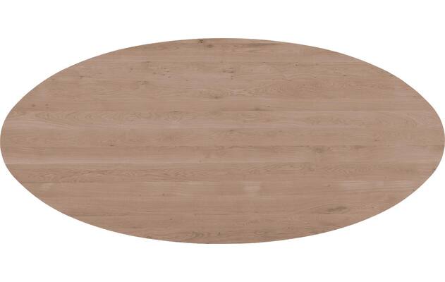 Goossens excellent eettafel gs 1302 blank eiken - 8219388-06