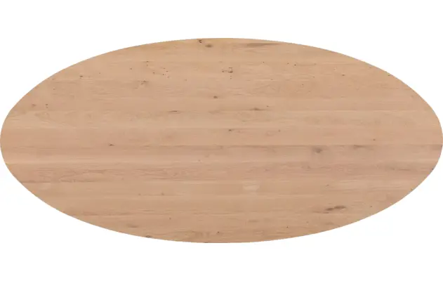 Goossens excellent eettafel gs 1302 blank eiken - 8219401-06
