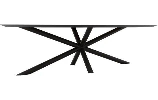 Goossens excellent eettafel gs 1302 zwart eiken - 8219407-04